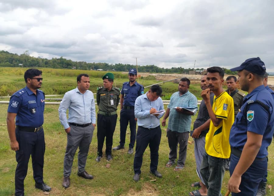 বাঘাইছড়িতে অবৈধ বালু উত্তোলনে ১ লাখ টাকা জরিমানা, সতর্ক করল ভ্রাম্যমাণ আদালত