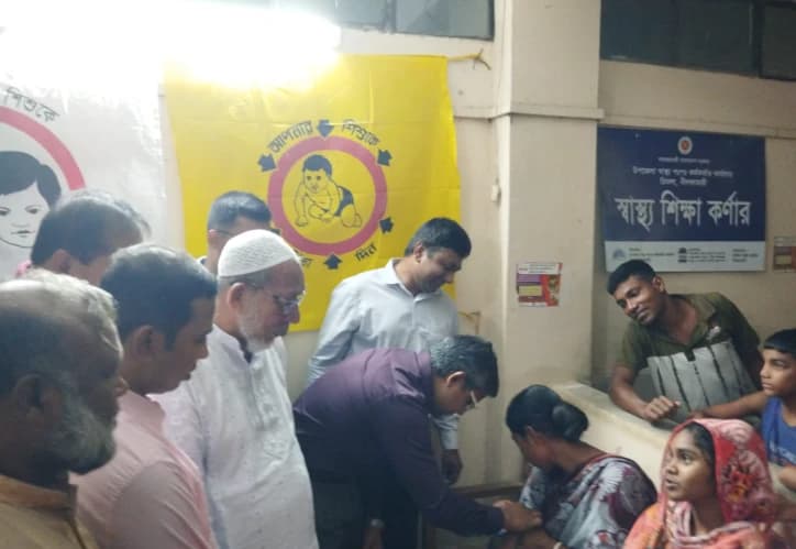 ডিমলায় জাতীয় ভিটামিন ‘এ’ প্লাস ক্যাম্পেইন  উদ্বোধন