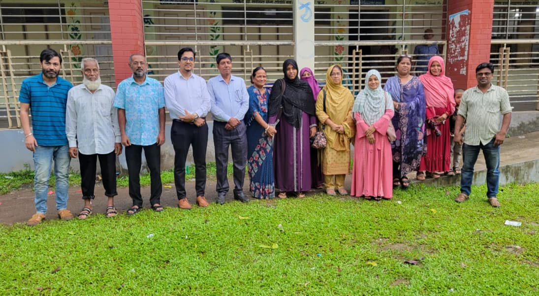 পিরোজপুরে খামকাটা কৃষ্ণনগর সরকারি প্রাথমিক বিদ্যালয়ের নতুন ম্যানেজিং কমিটি গঠন-সভাপতি সাদ্দাম