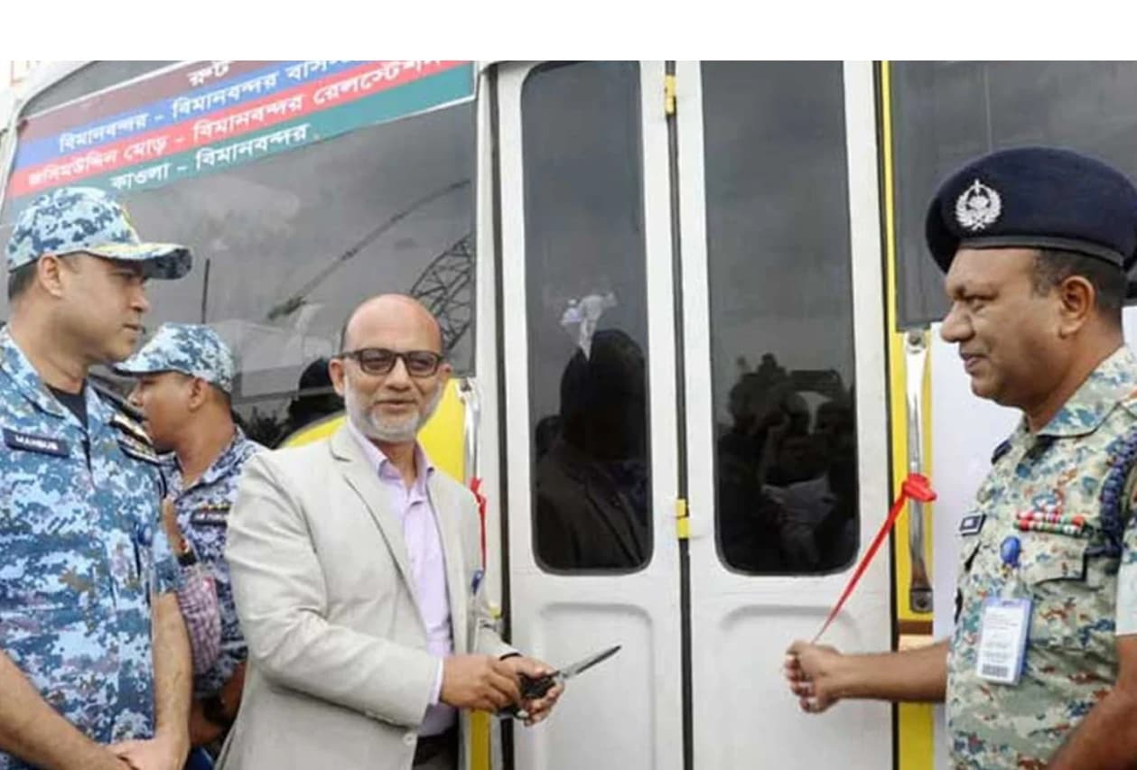 শাহজালাল আন্তর্জাতিক বিমানবন্দরে বিনামূল্যে শাটল বাস চালু, সহজ ও নিরাপদ হবে যাত্রীদের যাতায়াত