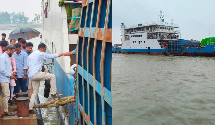 মাঝনদী থেকে ফেরি ঘুরিয়ে কেন উঠলেন এমপি হান্নান মাসউদ? আসল কারণ জানালেন তিনি