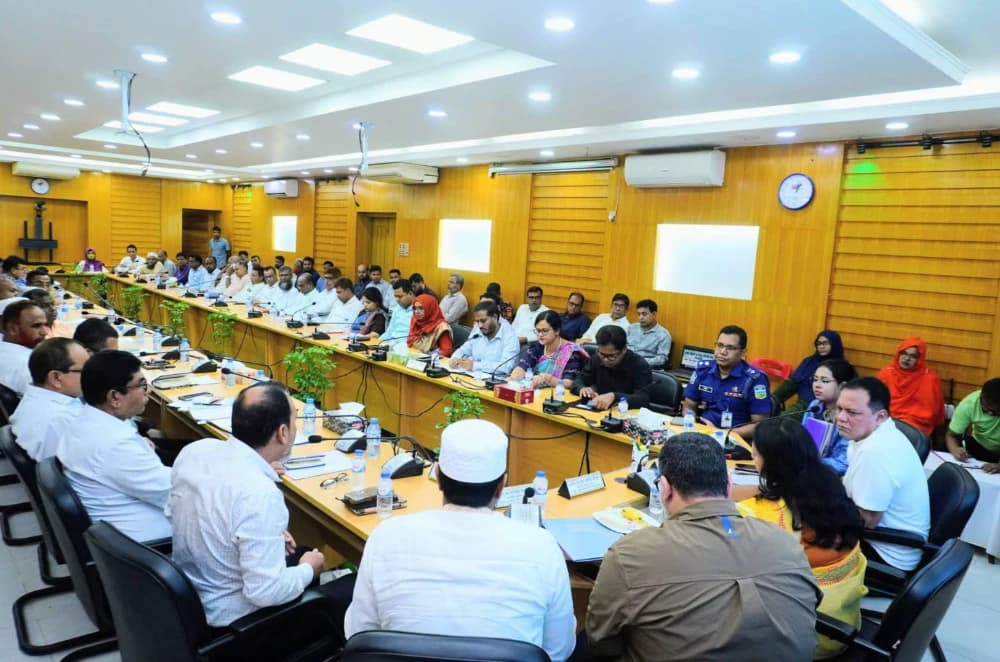 শেরপুরের জুলাই মাসের জেলা উন্নয়ন ও সমন্বয় কমিটির সভা অনুষ্ঠিত