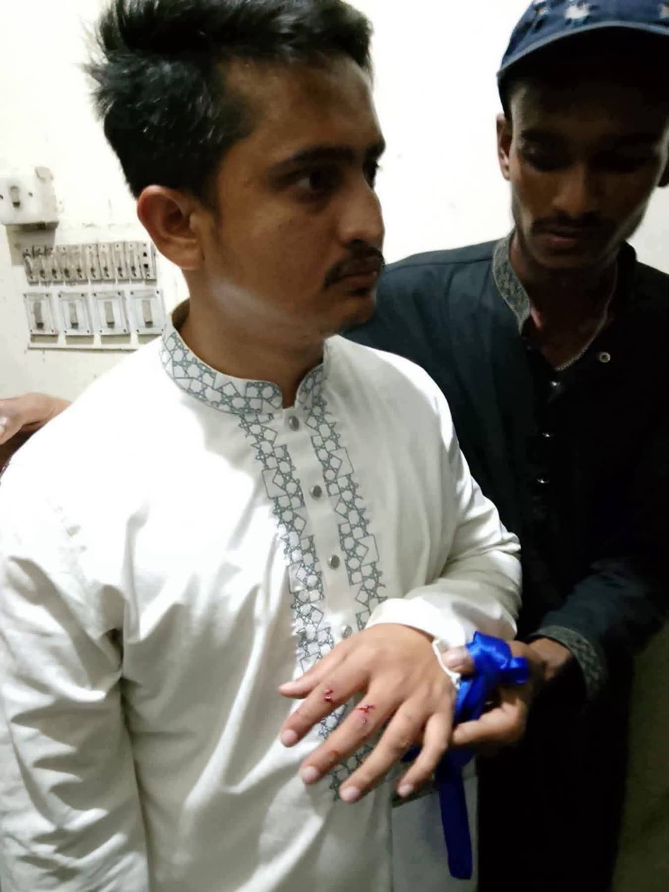 হবিগঞ্জে এনসিপির গাড়িবহরে হামলার অভিযোগ, সারজিসসহ আহত কয়েকজন 