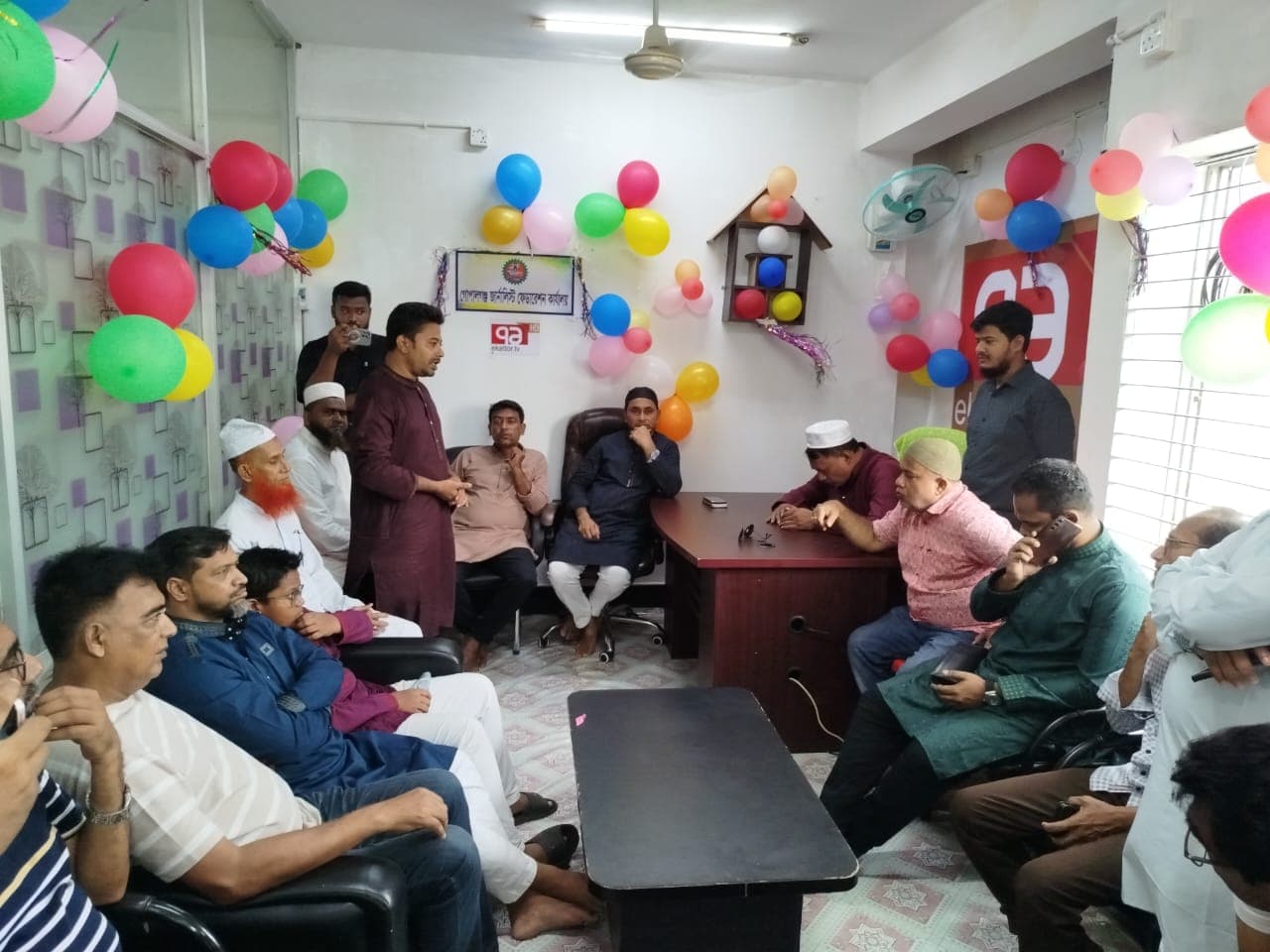 গোপালগঞ্জে জেলা জার্নালিস্ট ফেডারেশনের কার্যালয় উদ্বোধন  সাংবাদিকদের ঐক্য ও পেশাগত উন্নয়নে পাশে থাকার আশ্বাস এমপি ডা. কে এম বাবরের