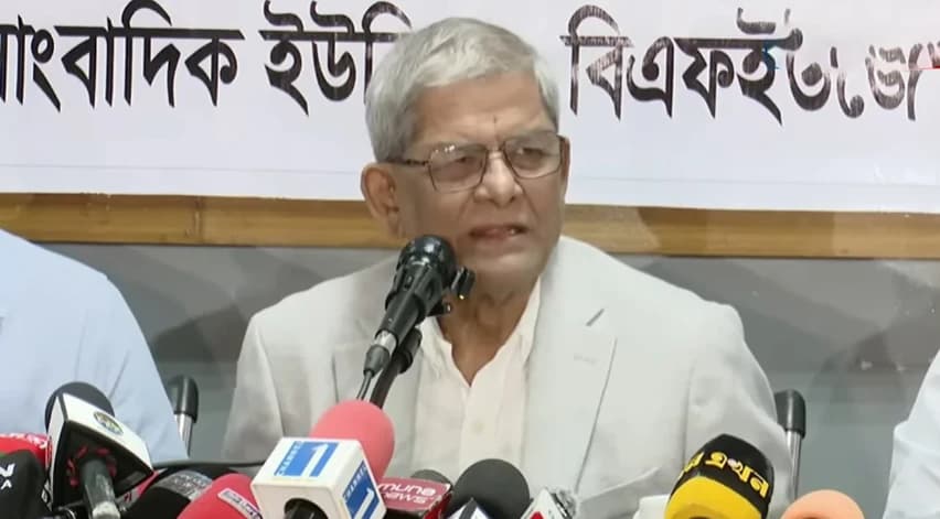 ‘হাসিনার মতো কথা বলছে বিরোধী দল’, সংঘাতের আশঙ্কায় কঠোর হুঁশিয়ারি মির্জা ফখরুলের