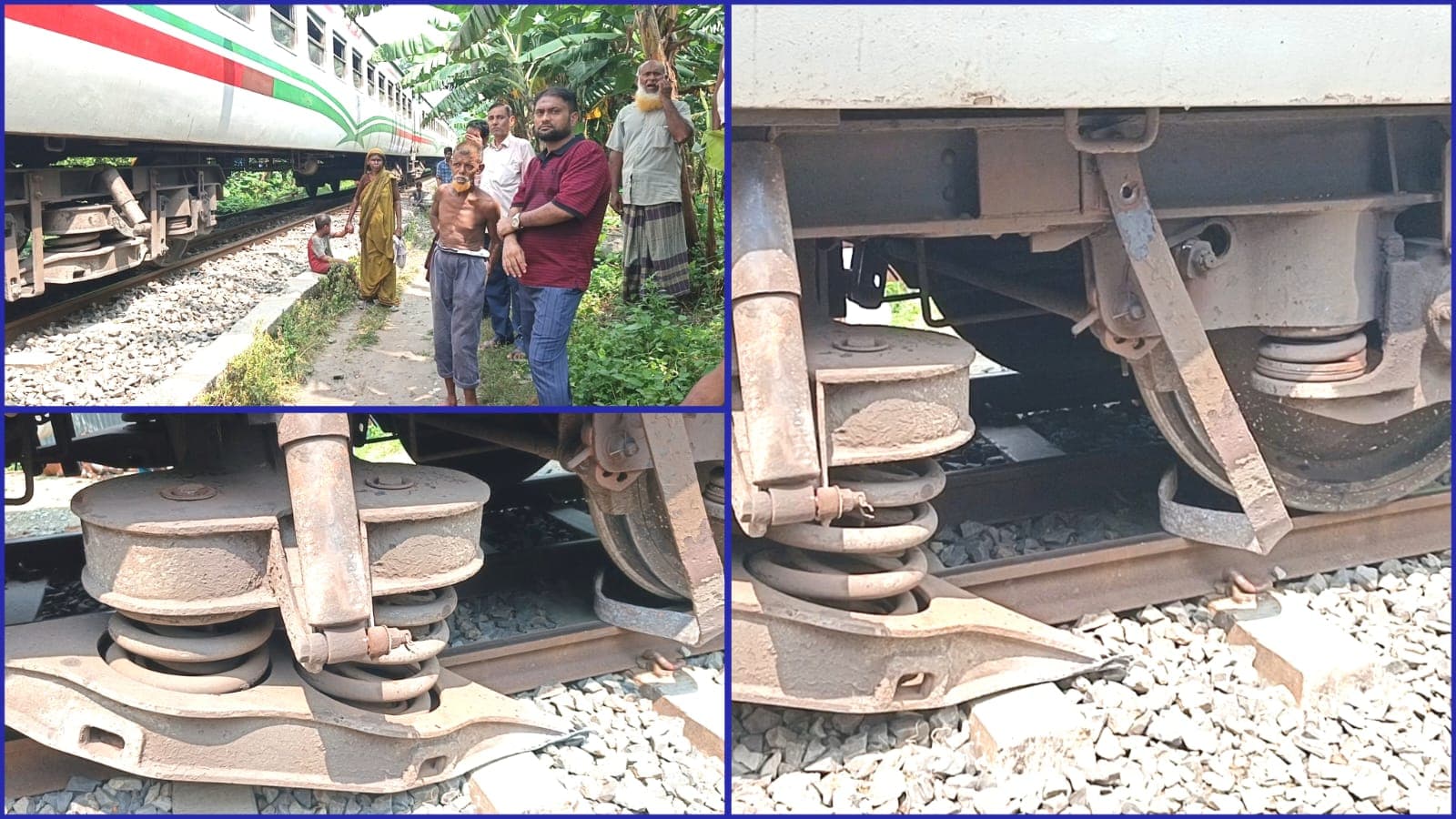 জয়পুরহাটে বরেন্দ্র এক্সপ্রেসের চাকা বিকল আড়াই ঘন্টা পর উত্তরাঞ্চলের সঙ্গে ট্রেন যোগাযোগ সচল 
