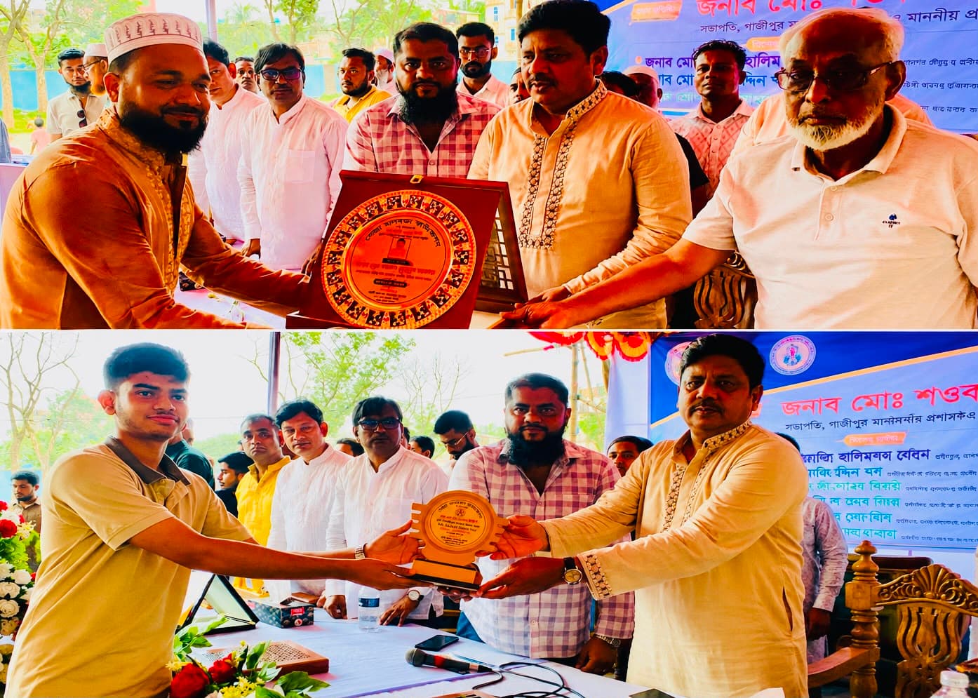 টঙ্গীতে মোল্লা মানবতা ফাউন্ডেশনের উদ্যোগে কৃতী শিক্ষার্থীদের সম্মাননা