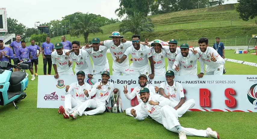 অস্ট্রেলিয়ার মাটিতে জয়ের পর টেস্ট র‍্যাংকিংয়ে অনন্য উচ্চতায় বাংলাদেশ