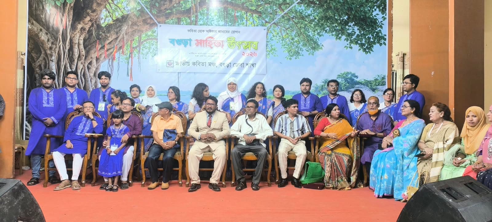 দেশের ৫৭ জেলা থেকে ৩০০ কবি-সাহিত্যিক এক হলেন বগুড়ায়, ছড়িয়ে দিতে মানবিকতার আলো