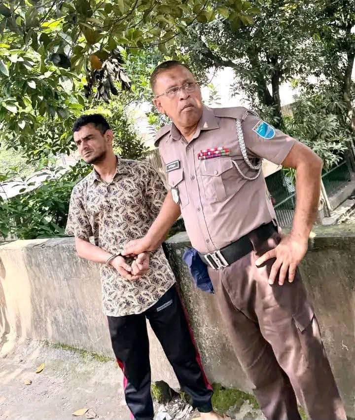 নরসিংদীতে  মানব পাচার মামলার আসামি জাকির হোসেন কারাগারে