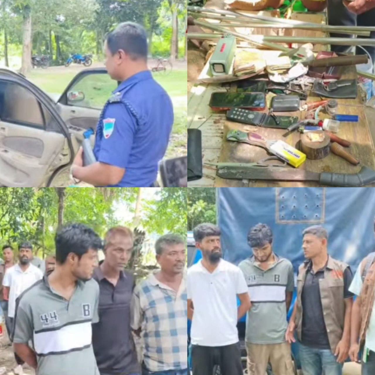 নড়াইল চরের ঘাটে থানা ও ডিবি পুলিশের যৌথ অভিযানে  ইয়াবা ও নগদ টাকাসহ তিনজন গ্রেপ্তার 
