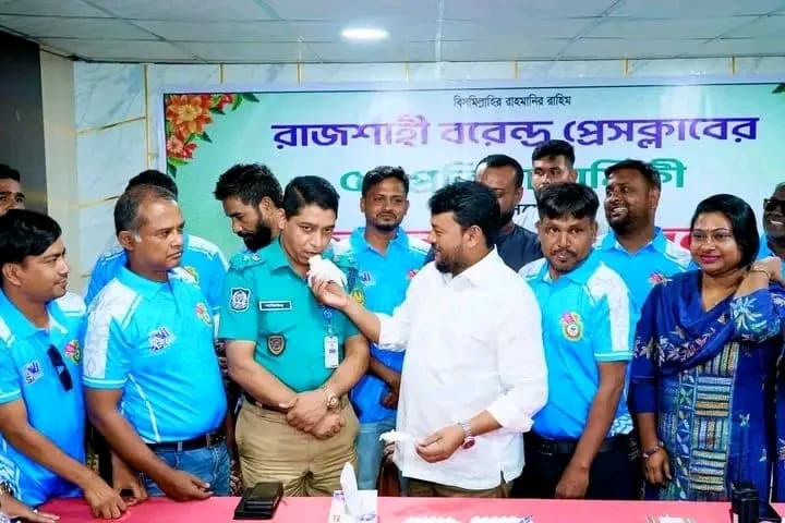 রাজশাহী বরেন্দ্র প্রেসক্লাবের ৫ম প্রতিষ্ঠাবার্ষিকী উদযাপিত