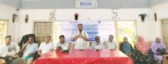 ফেনীর নবাবপুরে শান্তি ও সম্প্রীতি প্রতিষ্ঠার লক্ষ্যে "সম্প্রীতি সমাবেশ" অনুষ্ঠিত