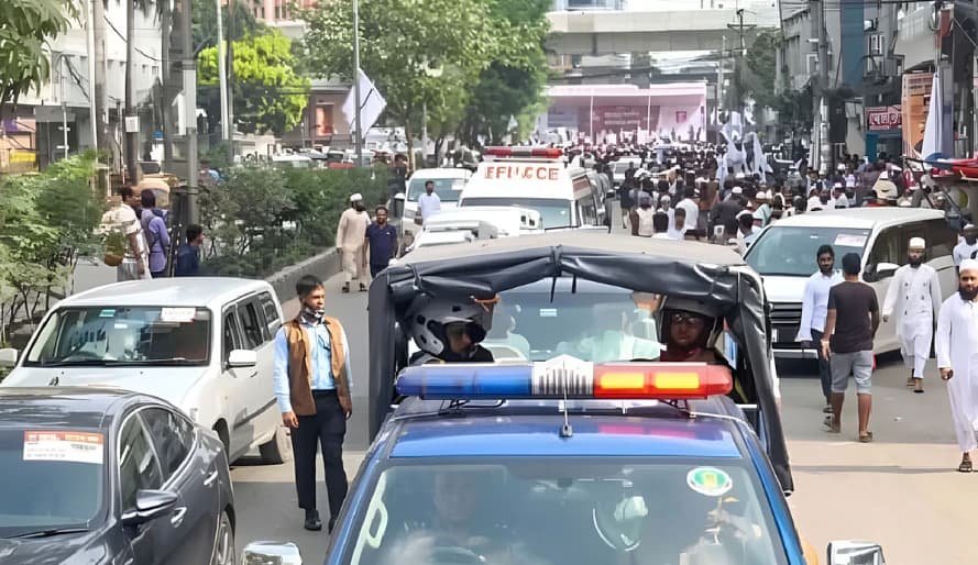 সহস্রাধিক গাড়ির বিশাল বহর: কাল ঢাকা থেকে রংপুরের পথে ১১ দলীয় ঐক্যের লংমার্চ