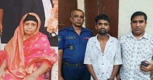 নরসিংদীতে নামাজরত অবস্থায় বৃদ্ধ মহিলাকে কুপিয়ে হত্যা  গ্রেফতার ৩