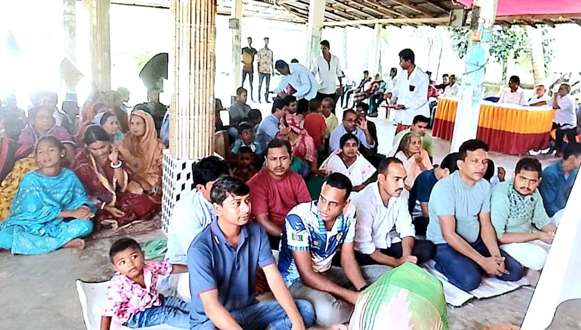 কাঁঠালিয়ায় বিশ্বকর্মা পূজা অনুষ্ঠিত