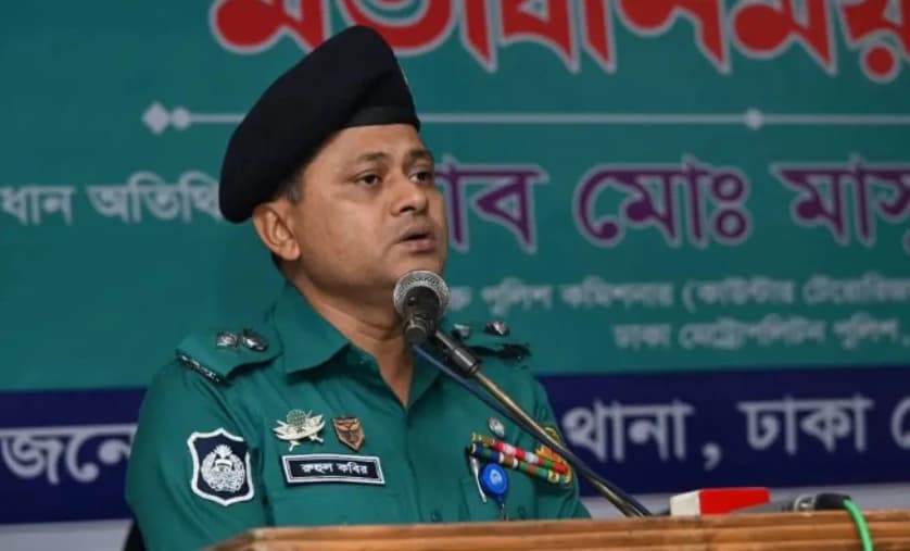 গুলশানে বড় রদবদল: নতুন ডিসি হিসেবে দায়িত্ব পেলেন মোহাম্মদ রুহুল কবীর খান