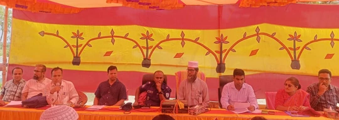 সুনামগঞ্জের জামালগঞ্জে বিআইডব্লিউটিএ ও ব্যবসায়ীদের দ্বন্ধ অবসানে প্রশাসনের সভা