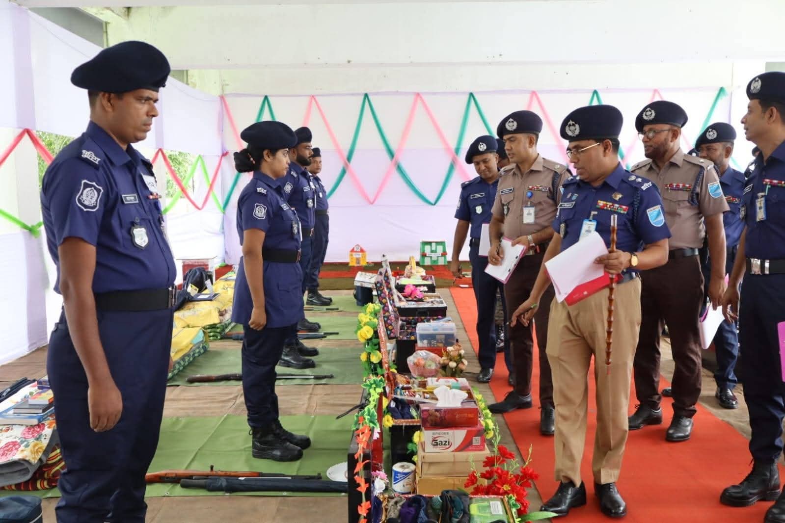 গোপালগঞ্জে পুলিশ সদস্যদের বিভাগীয় পদোন্নতি পরীক্ষার ক্যাম্প মূল্যায়ন