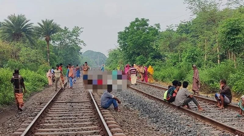 নরসিংদী রায়পুরায় ট্রেনের ধাক্কায় অজ্ঞাত যুবকের মৃত্যু