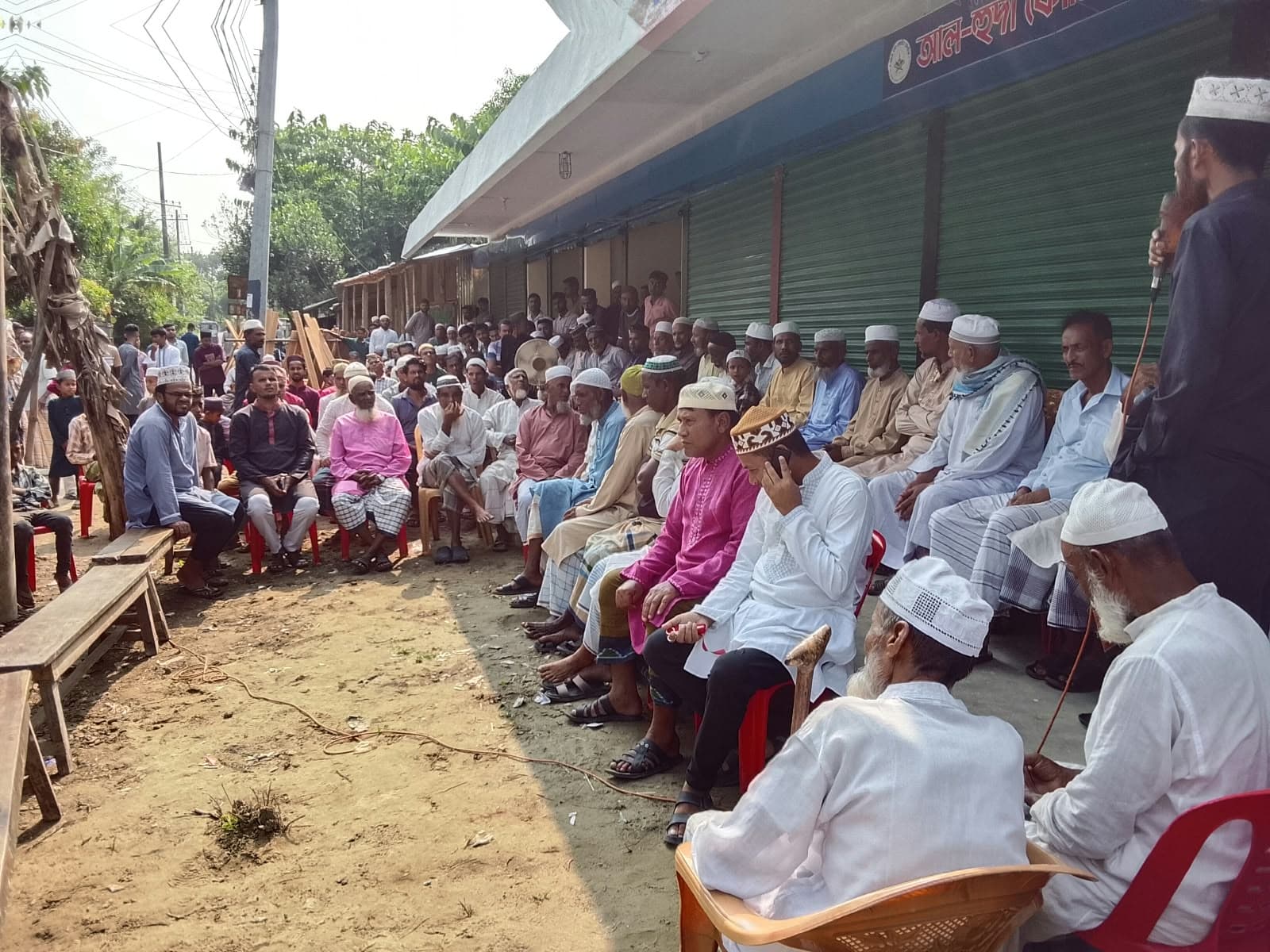 কোরবান নগর ইউনিয়নে চেয়ারম্যান প্রার্থী আবুল কালামের মতবিনিময় সভা অনুষ্ঠিত