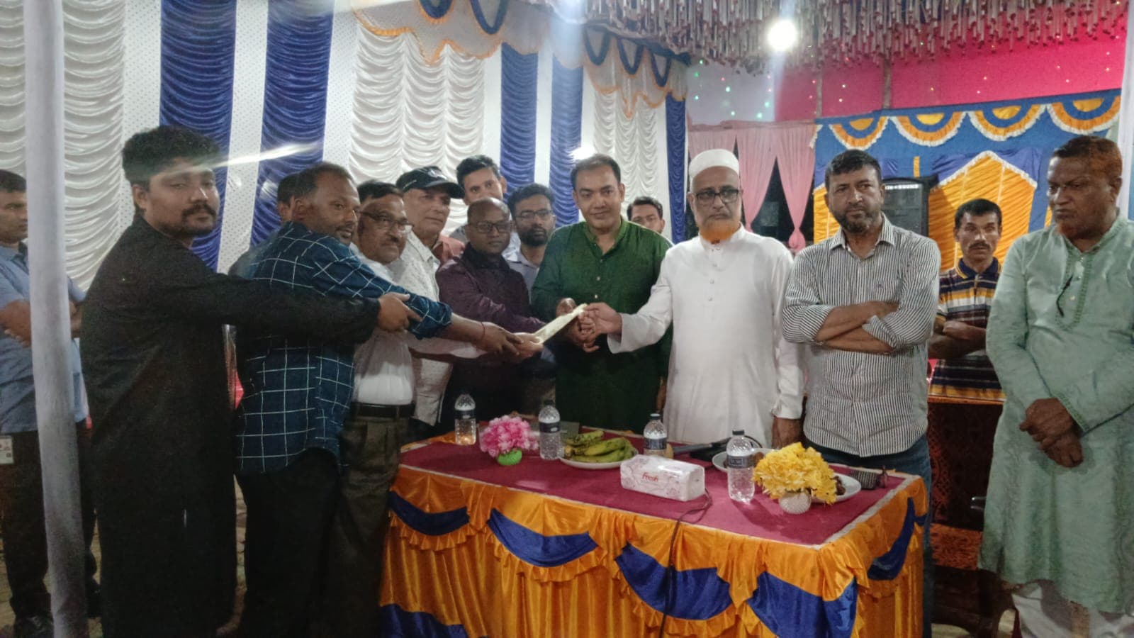 তেঁতুলিয়ার ১০ পূজামণ্ডপে প্রধানমন্ত্রীর তহবিল থেকে ১০ হাজার টাকা করে অনুদান