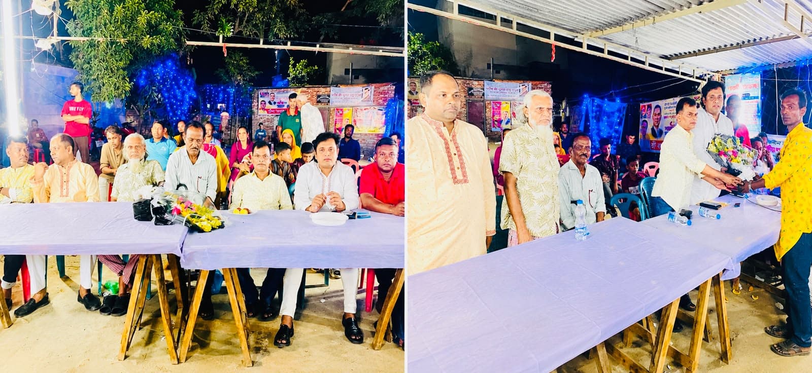 সম্প্রীতির উজ্জ্বল দৃষ্টান্ত টঙ্গীতে পূজামণ্ডপে ছুটে গেলেন কাউন্সিলর প্রার্থী সোহেল