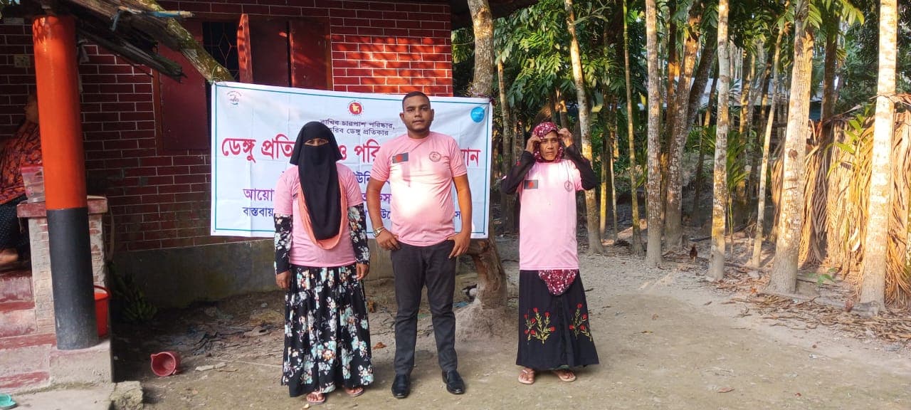 পিরোজপুরে কদমতলা ইয়ুথ ফাউন্ডেশনের উদ্যোগে ডেঙ্গু প্রতিরোধ ও হাম সচেতনতায় বিশেষ কর্মসূচি