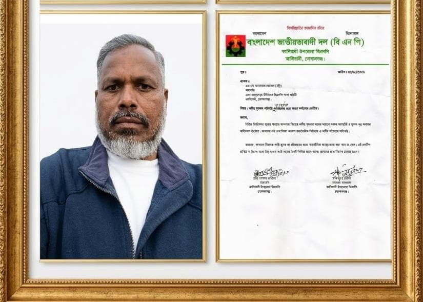 ​কাশিয়ানীতে দলীয় শৃঙ্খলা ভঙ্গের অভিযোগে মাহমুদপুর ইউনিয়ন বিএনপি সভাপতির বিরুদ্ধে কারণ দর্শানোর নোটিশ