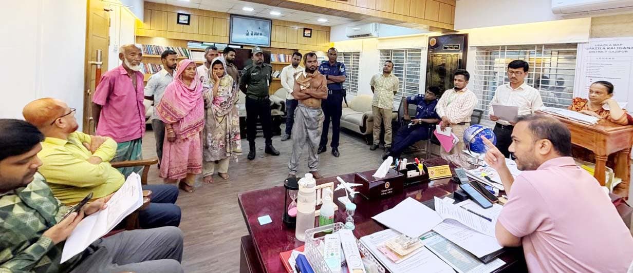 কালীগঞ্জে মাদকদ্রব্য নিয়ন্ত্রণ আইনে একজনের এক বছরের কারাদণ্ড