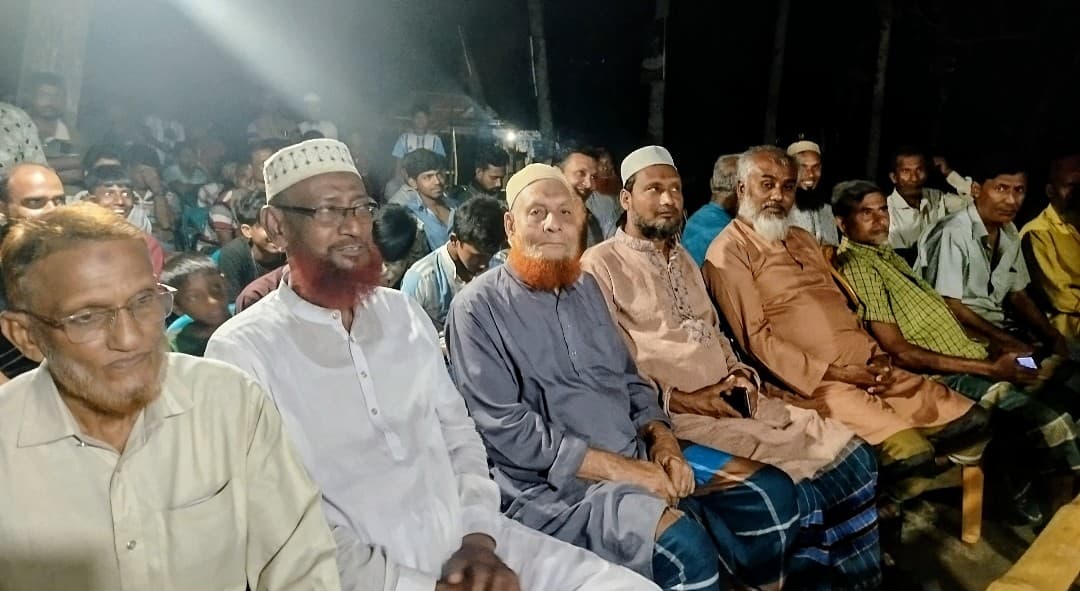১১নং নিজামপুরে বিএনপি নেতা মিজানুর রহমানের সমাবেশ ও সংবাদ সম্মেলন 