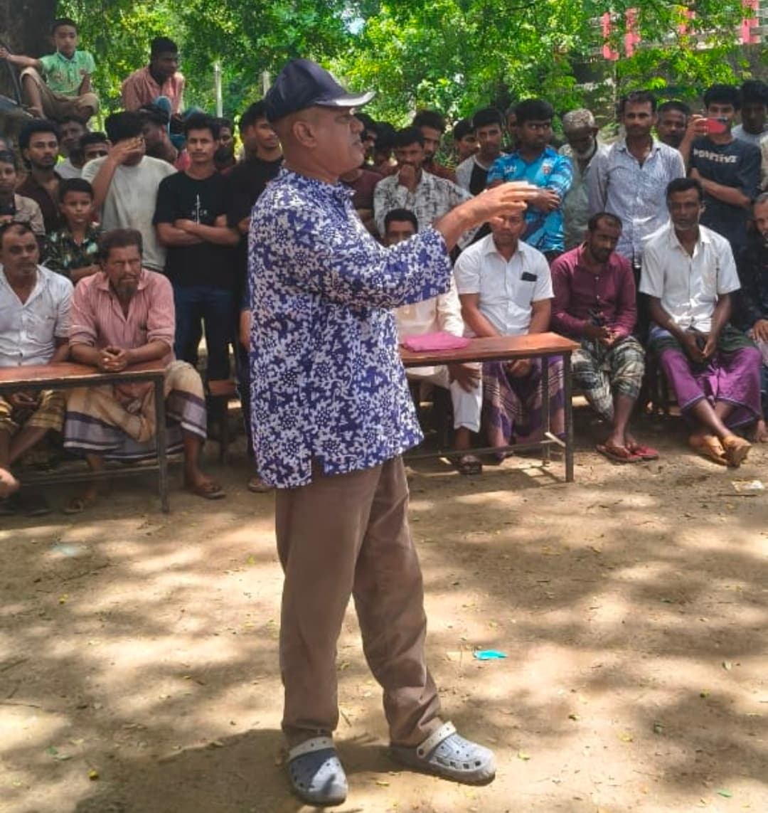 মাদক ব্যবসায়ীদের ধরুন, পুলিশকে জানান: সুনামগঞ্জে সচেতনতা সভায় ওসি রতন শেখের স্পষ্ট নির্দেশ