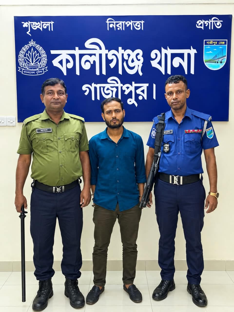 কালীগঞ্জে ধর্ষণের মামলায় পলাতক এনসিপি নেতা আটক