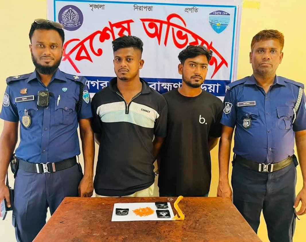 নবীনগরে ৫২০ পিস ইয়াবাসহ দুই মাদক কারবারি গ্রেফতার