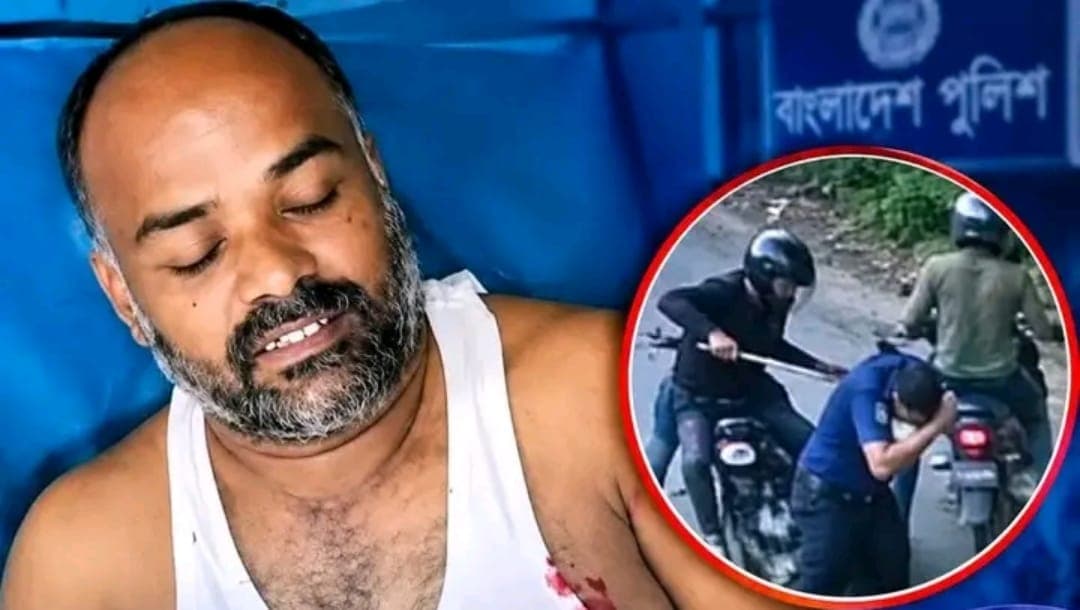 পুলিশ কর্মকর্তাকেই কুপিয়ে গেল দুর্বৃত্তরা, খুলনার নিরাপত্তা নিয়ে বড় প্রশ্ন!
