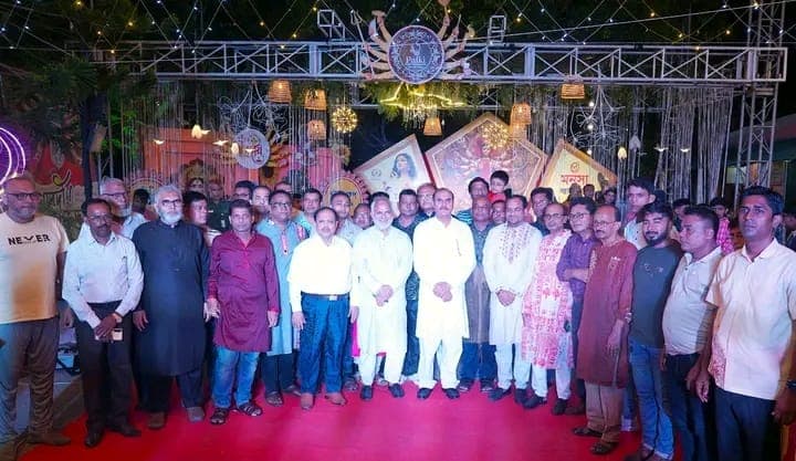 খুলনায় আর্য ধর্মসভা মন্দিরে শারদীয় দুর্গোৎসবের উদ্বোধন